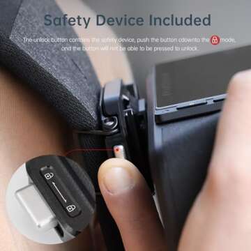 ULANZI F38 Quick Release Camera Clip for Backpacks