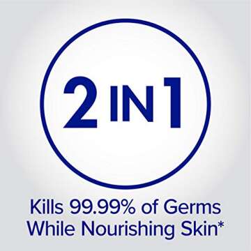 Purell 2in1 Moisturizing Advanced Hand Sanitizer Gel, 4 oz Portable Bottle with Flip-Top Cap (Pack of 6) - 3498-04-EC