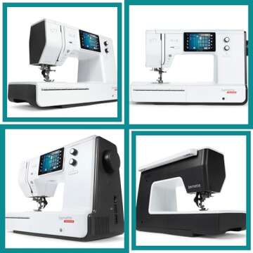 Bernette B77 with 8-Piece Feet Set Included - Versatile Machine for All Skill Levels - Effortless Stitching & Quality Craftsmanship Unleashes Creative Possibilities | Redefine Your Sewing Experience