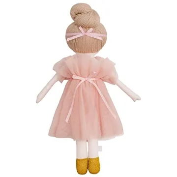 Hearts of Yarn Plush Madeleine Ballerina Doll for All Girls
