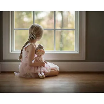 Hearts of Yarn Plush Madeleine Ballerina Doll for All Girls