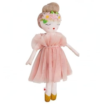 Hearts of Yarn Plush Madeleine Ballerina Doll for All Girls