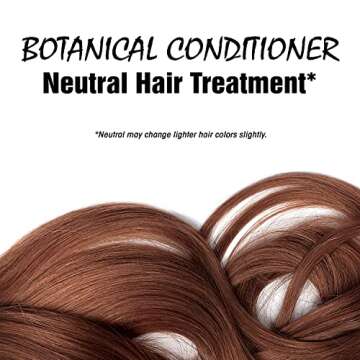 Light Mountain Henna Hair Color Conditioner for Healthy Shine