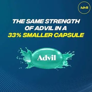 Advil Liqui-Gels Minis for Fast Pain Relief and Fever Reduction