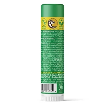 Badger Bug Repellent Stick Natural Effective Defense