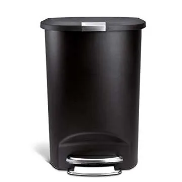 simplehuman 50 Liter Kitchen Step Trash Can with Lock