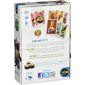 IELLO Tem-Purr-A Board Game - Fun Cat-Themed Card Game