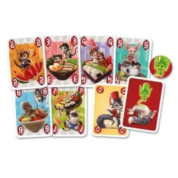 IELLO Tem-Purr-A Board Game - Fun Cat-Themed Game for All Ages