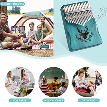 Kalimba Thumb Piano 17 Keys - Beautiful Sound & Design