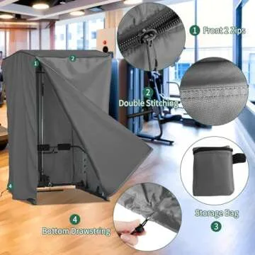 AKEfit Waterproof Strength Training Cover for Gym Gear