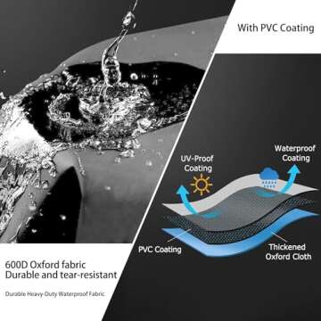 AKEfit Strength Training Cover, Waterproof & Dustproof Gym Rack Cover with Zipper,Fit for Indoor and Outdoor 69''Lx47''Wx84''H-Gray