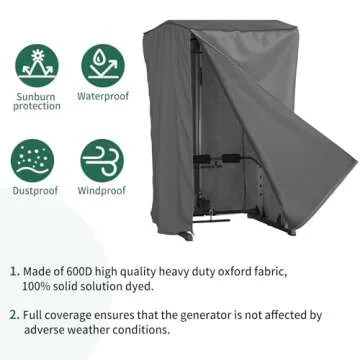AKEfit Waterproof Strength Training Cover for Gym Gear