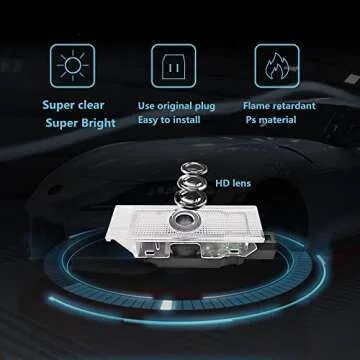 Buy LED Car Door Lights for Alfa Romeo Model Enhancements