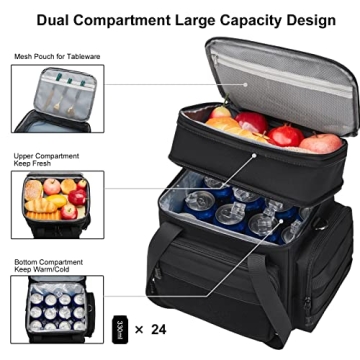 Insulated Tactical Lunch Box for Men - Leakproof