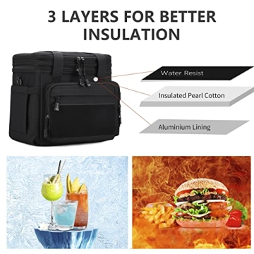 Insulated Tactical Lunch Box for Men - Leakproof