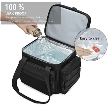 Insulated Tactical Lunch Box for Men - Leakproof