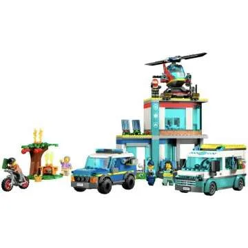 LEGO City Emergency Vehicle Headquarters Set
