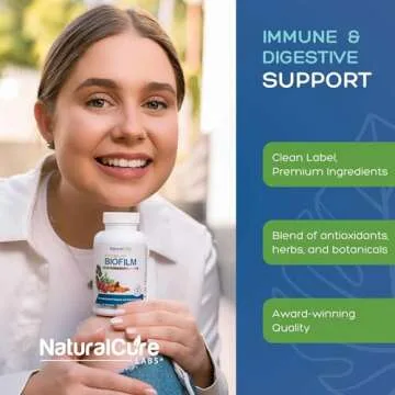 Natural Cure Labs Biofilm Complex - Digestive Support Capsules