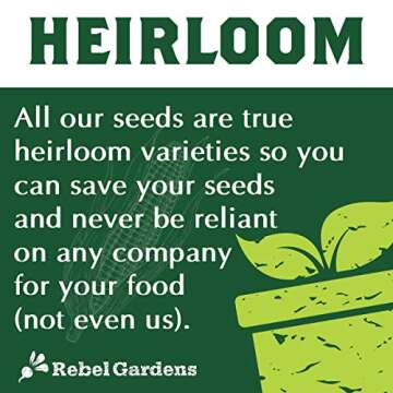 Organic Heirloom Herb Seeds - Home Garden Culinary Pack