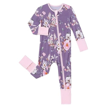 SUZEL Baby Boys Girls Footless Pajamas - Viscose from Bamboo Zippy Pjs Sleep 'N Play - Infant One Pi...