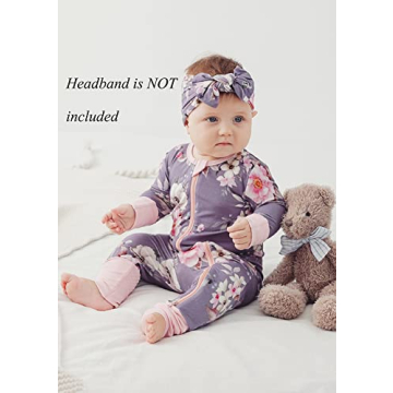 SUZEL Baby Boys Girls Footless Pajamas - Soft and Stylish Romper