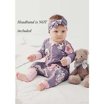 SUZEL Baby Boys Girls Footless Pajamas - Soft and Stylish Romper