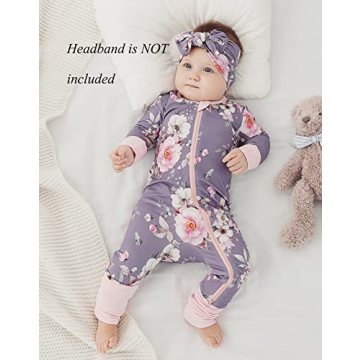 SUZEL Baby Boys Girls Footless Pajamas - Soft and Stylish Romper