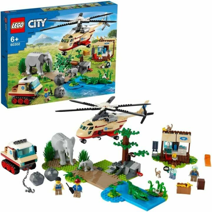 Lego City Wildlife Rescue Vet Clinic Set for Kids
