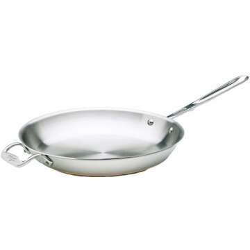 All-Clad Copper Core 12" Fry Pan for Induction and Oven Use