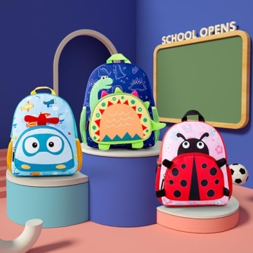 Cute Purple Unicorn Backpack for Toddlers - mygreen