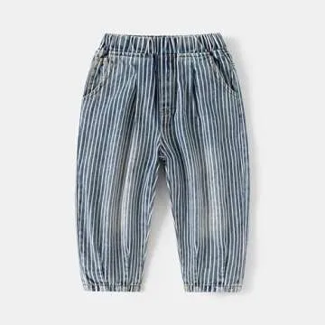 Toddler Kids Cute Denim Pants for Boys and Girls 18-24 Months