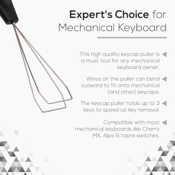 Qisan Keycap Puller Stainless Steel for Mechanical Keyboards