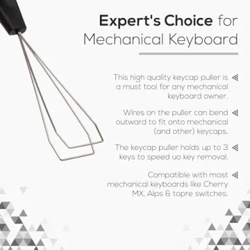 Qisan Keycap Puller Stainless Steel for Mechanical Keyboards