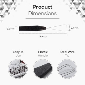 Qisan Keycap Puller Stainless Steel for Mechanical Keyboards