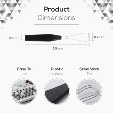 Qisan Keycap Puller Stainless Steel for Mechanical Keyboards