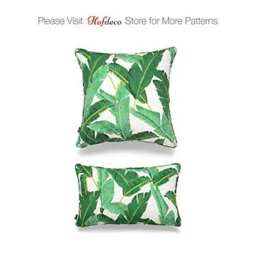 Hofdeco Tropical Indoor Outdoor Pillow Covers Set of 2