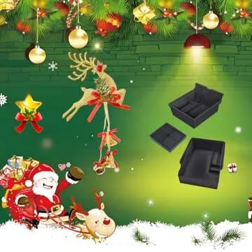 Ganluuree Center Console Organizer for Tesla Model Y and 3