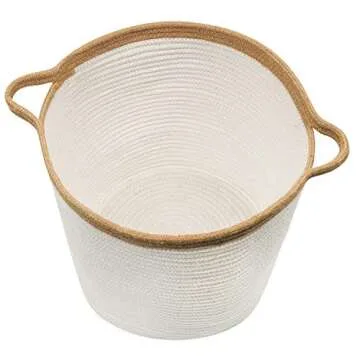 Stylish Goodpick Cotton Rope Storage Basket for Home Organization