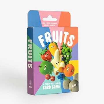 Fruits: A Farm-to-Table Card Game for Fun Family Nights and Gatherings