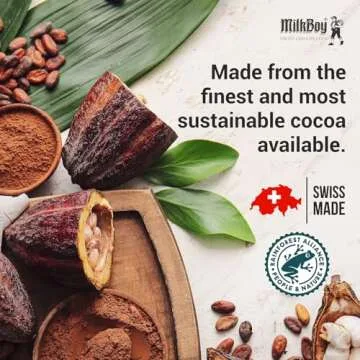 MilkBoy Swiss Dark Chocolates with Coffee - 72% Cocoa Bars