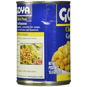 Goya Chick Peas, 6Count, 15.5 Oz