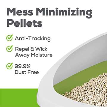 Purina Tidy Cats Non Clumping Litter System, Breeze XL All-in-One Odor Control & Easy Clean Multi Cat Box - 18 lb. Box