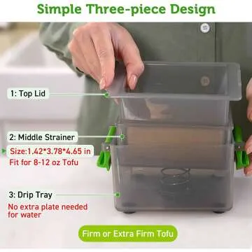 Tofu Press for Easily Removing Water - BPA Free
