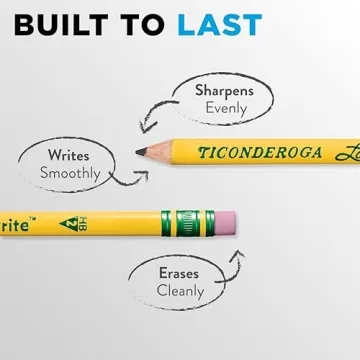 Ticonderoga Tri-Write Pencils, Ergonomic Design for All