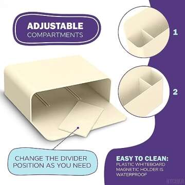 4Pcs Magnetic Holder - Organize with Style Easily