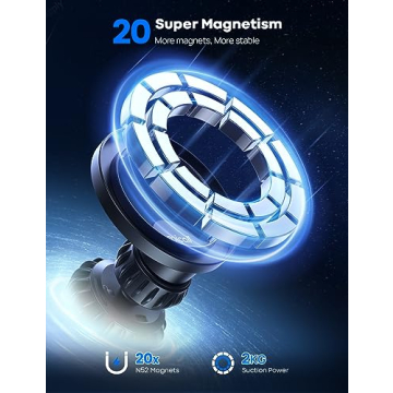 Lamicall MagSafe Car Mount with Super Strong Magnet Hold