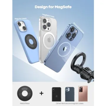 Lamicall MagSafe Car Mount with Super Strong Magnet Hold