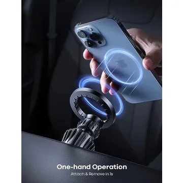 Lamicall MagSafe Car Mount with Super Strong Magnet Hold