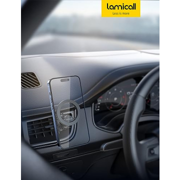 Lamicall MagSafe Car Mount with Super Strong Magnet Hold