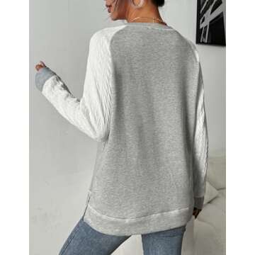 Zeagoo Lightweight Tunic Tops for Women Casual Fall Wear